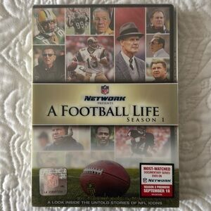 RARE NFL Network A Football Life Season One - Sealed Unopened 4 Disks 9 episodes